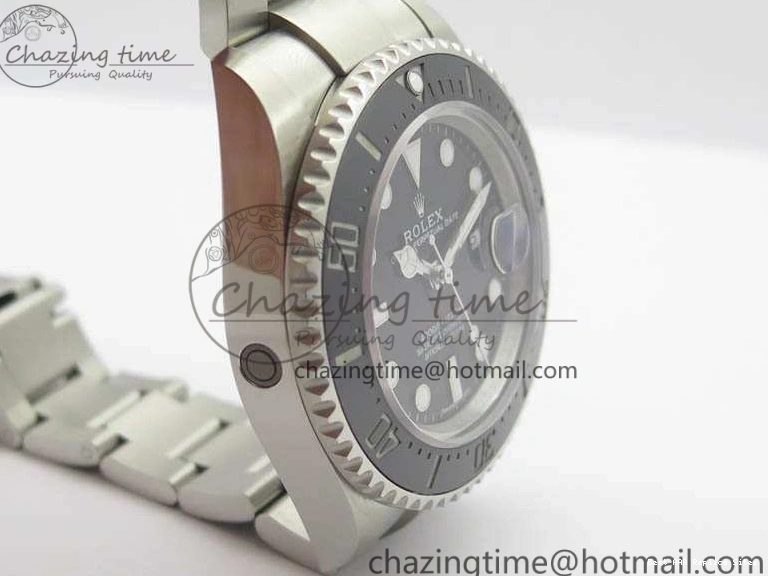 Best AAA Replica Sites SS 43mm Bracelet Dial 2017 Maker Best A StreetReady 3573 On 126600 BP Dweller Sea Edition Black 1:1 SS 1223